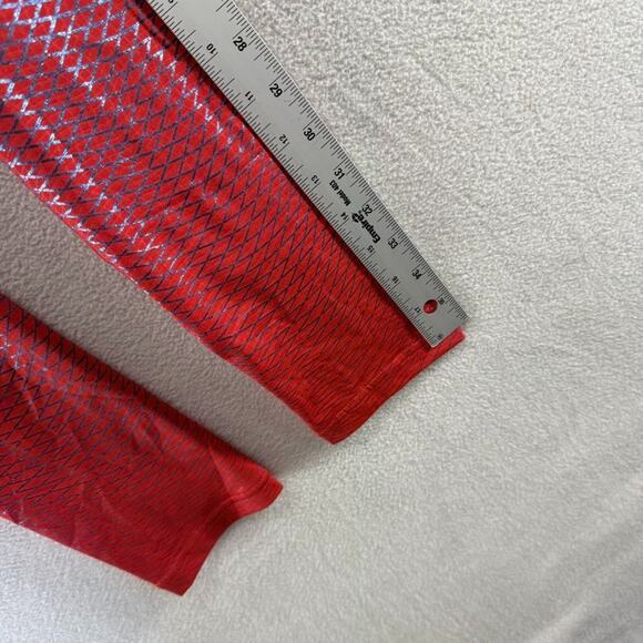 Nike Pro Compression Tights Men's XL Red Training Workout Lifting Full Length - Picture 5 of 9